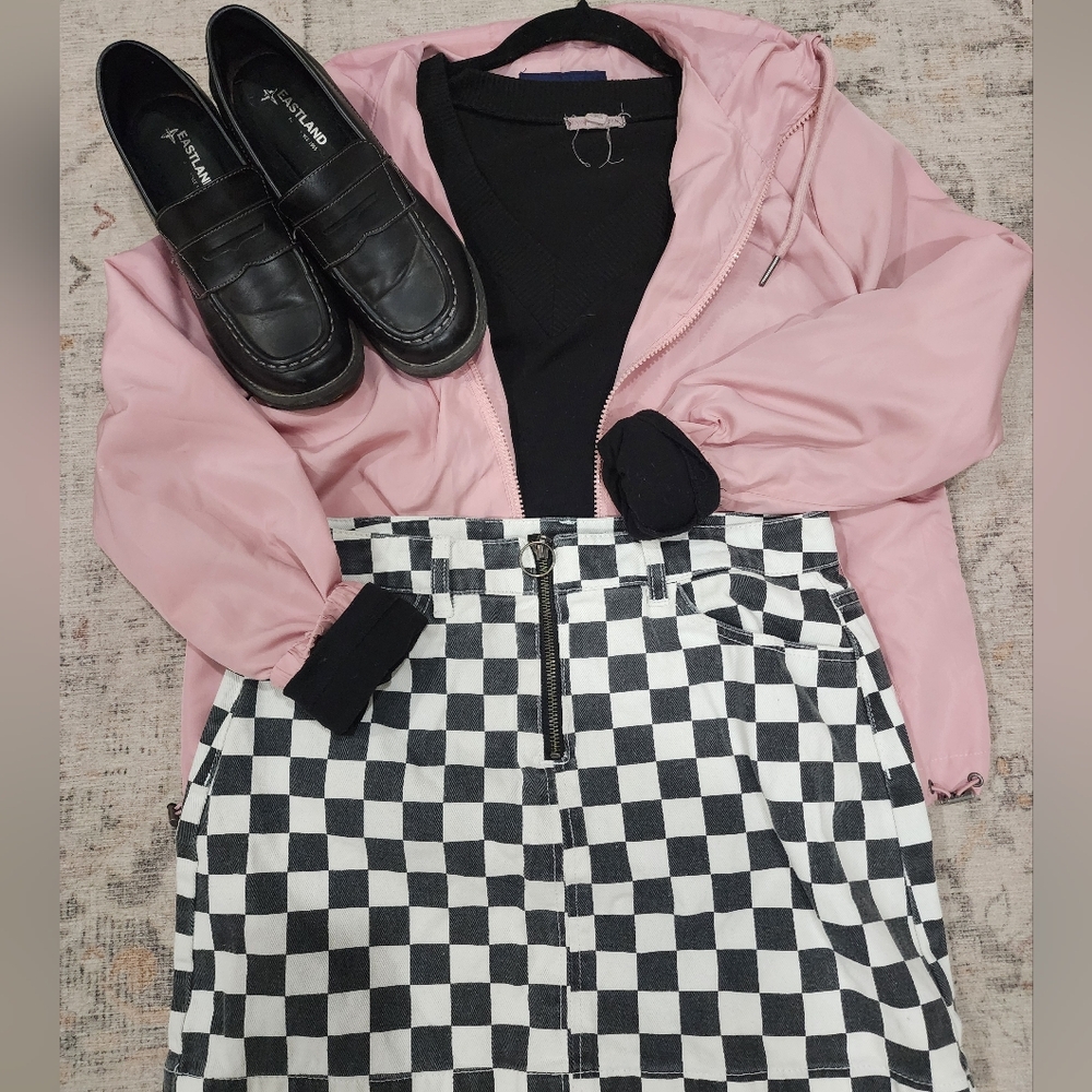 Checkered Skirt
